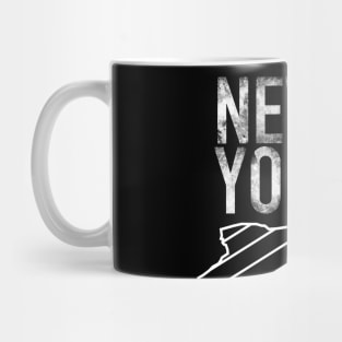 New York - White Design Mug